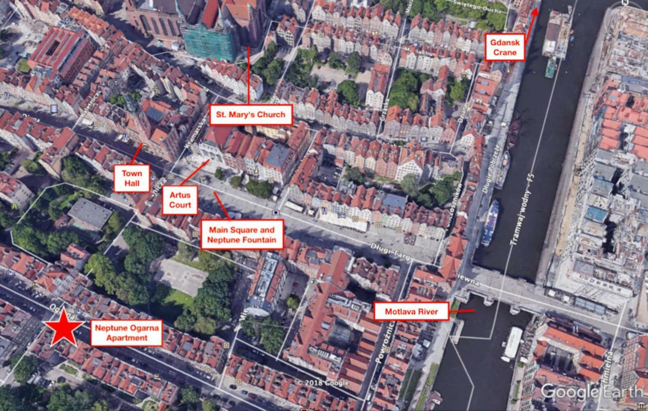 Old Town Super Apartment Ogarna Gdansk Luaran gambar